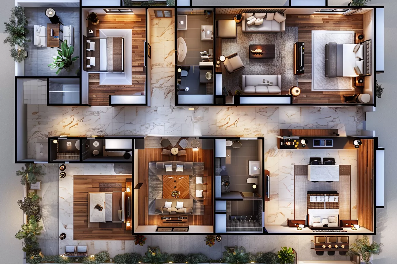 استكشف مخطط مشروعك كما لو كنت تراه على أرض الواقع!